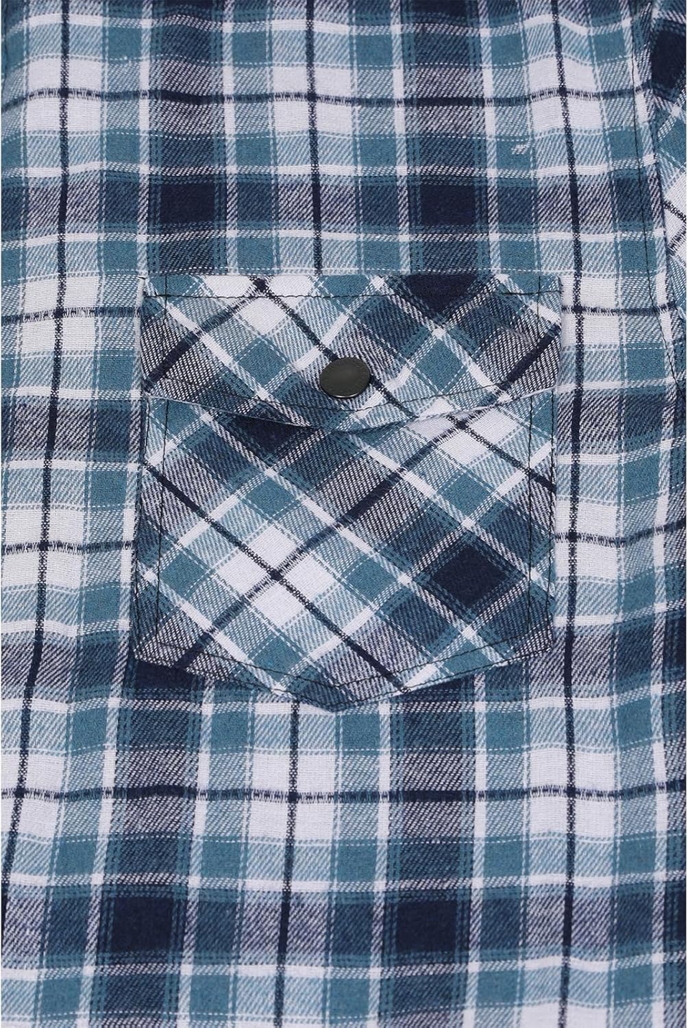 Mens Plaid Sherpa Lined Shirt Jacket Full Zip Hooded Warm Flannel