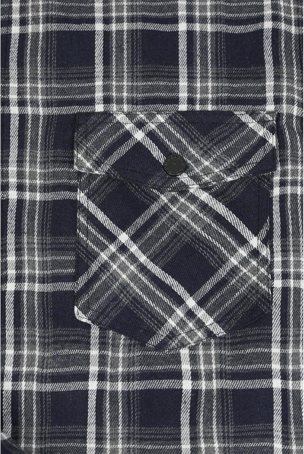 Mens Plaid Sherpa Lined Shirt Jacket Full Zip Hooded Warm Flannel