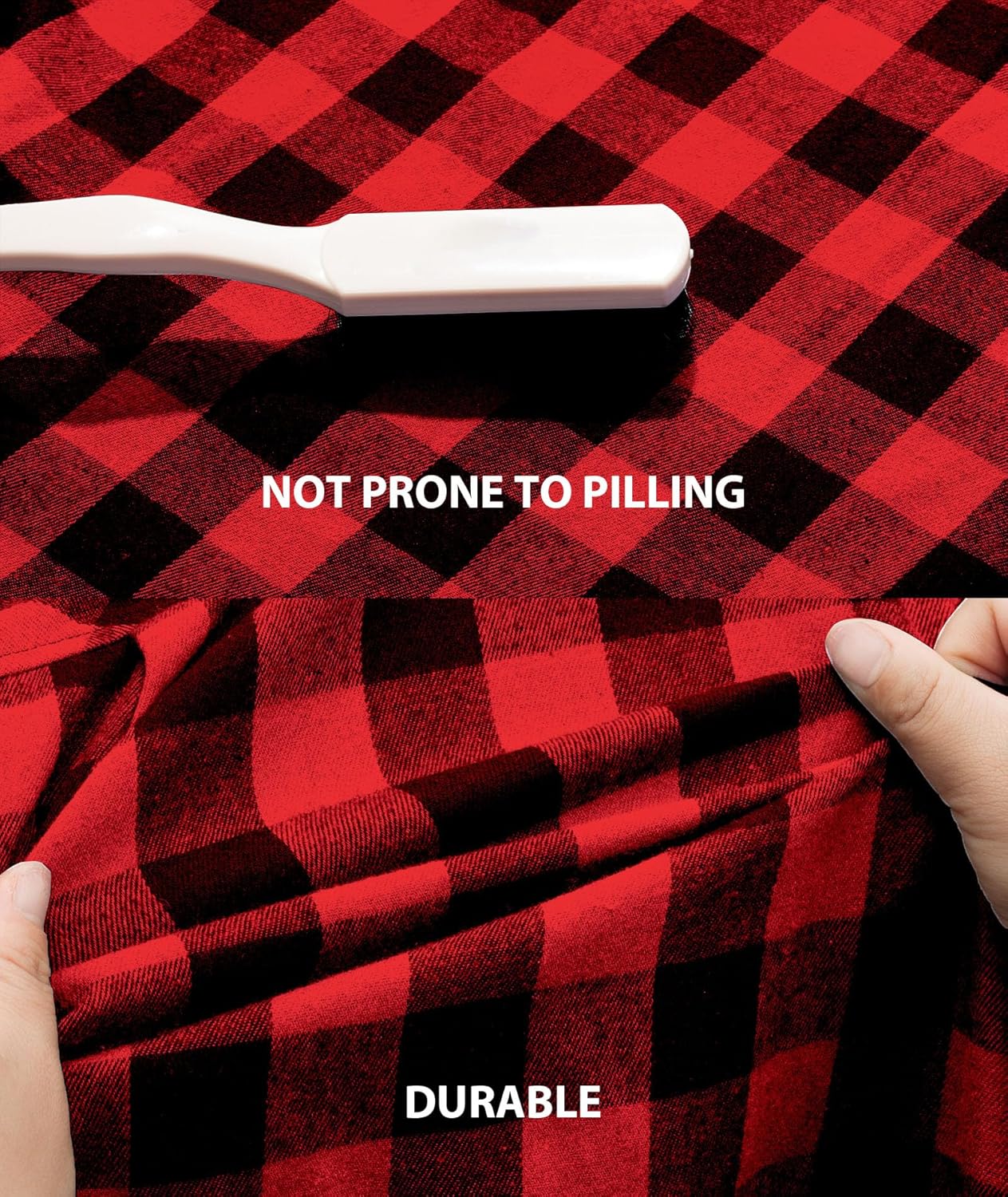 3 Pack Mens Flannel Hoodie Shirts Long Sleeve Plaid Button Down Hooded Shirts Casual Brushed Jacket with Pocket